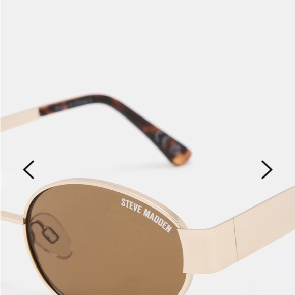 Steve Madden Gold and Black Sunglasses - Picture 11 of 11